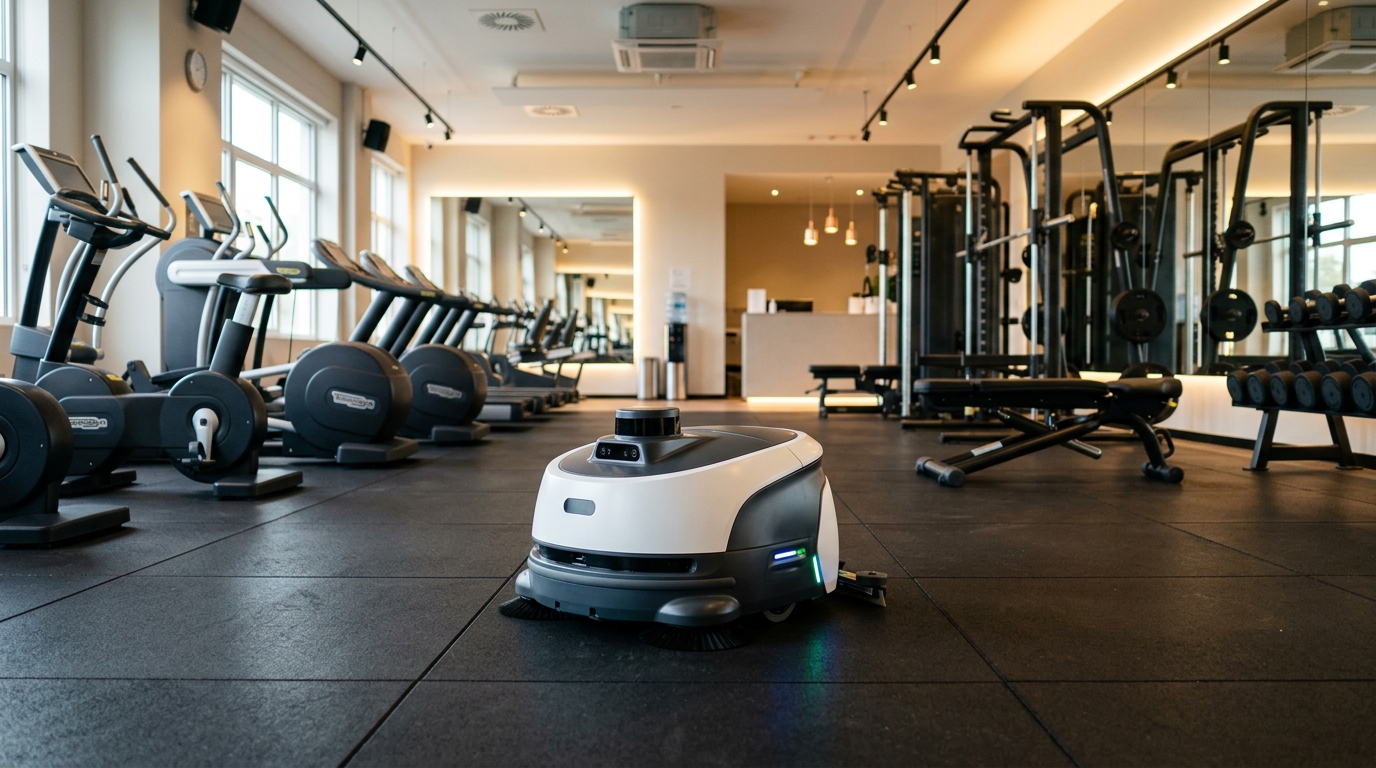 Fitnessstudios Reinigungsroboter