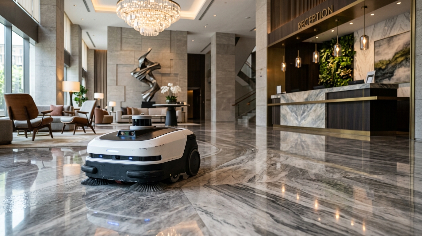 Hotellerie Reinigungsroboter