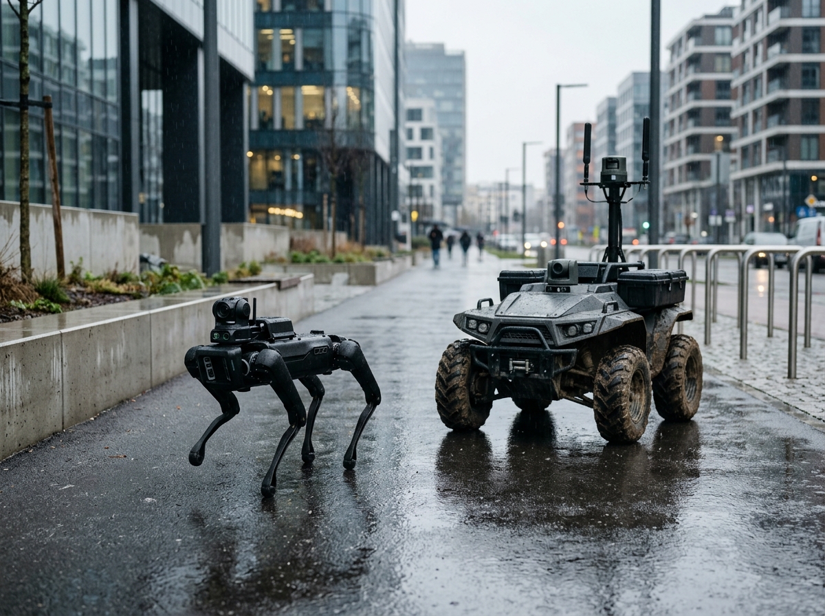 Outdoor Robot Dogs