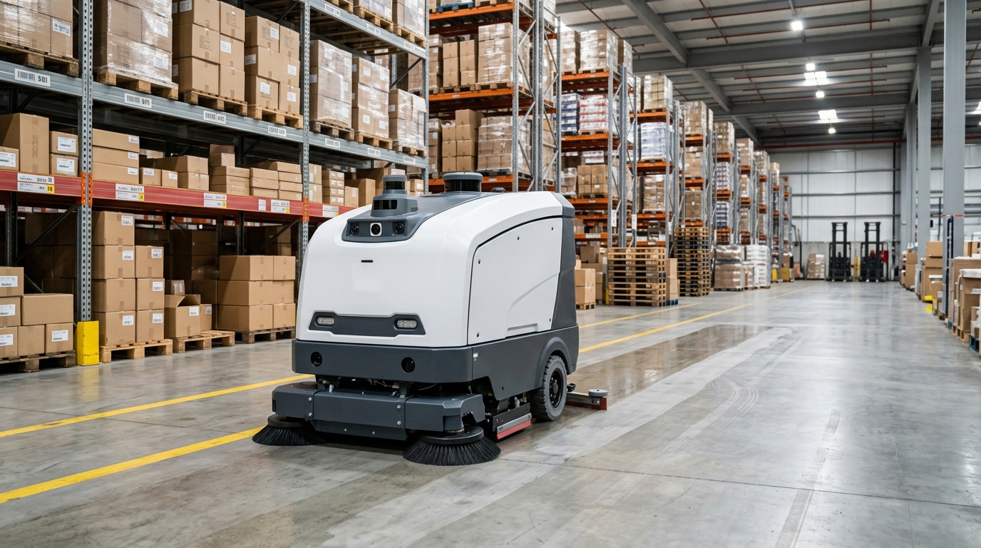Industrie Reinigungsroboter